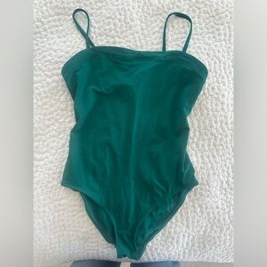 Eres green one piece swimsuit